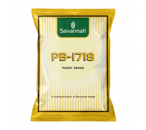 Savannah PB-1718 Paddy Seeds | Premium Rice Seeds for High Yield Farming | Quality Dhan Beej
