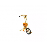 SPANCO Hand Wheel Hoe (With One Tyne) | Manual Interculture Weeding Tool for Farming