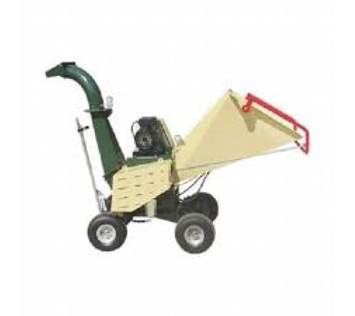 FALCON Engine Operated Bio Shredder with Honda GX200 Engine – Compact Garden Waste Shredder for Composting & Mulching