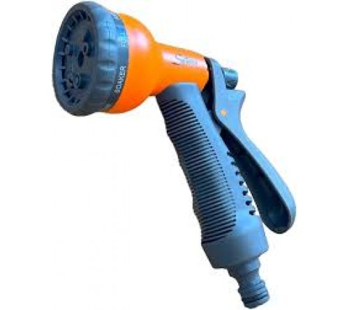 SPANCO Adjustable Hand Sprinkler Nozzle | Fine Mist to Powerful Jet Spray | Multi-Pattern Garden Watering Sprayer for Lawns & Gardens