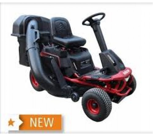 FALCON Electric Ride-On Lawn Mower (Battery Operated) – 48V Brushless Motor, 38" Cutting Width, 300L Grass Collector