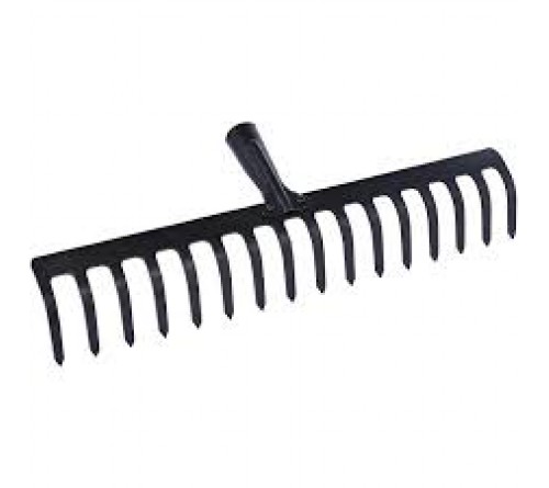 FALCON Garden Rake Without Handle – Heavy-Duty Soil Preparation Rake (8, 10, 12, 14 & 16 Teeth)