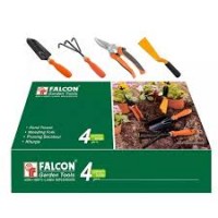 FALCON Garden Tool 4-Piece Set for Home Gardeners