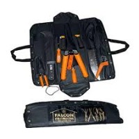 FALCON Garden Tool 11-Piece Set with Heavy-Duty Folding Bag